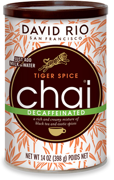 David Rio - Tiger Spice decaf Chai - Dose (398 g)