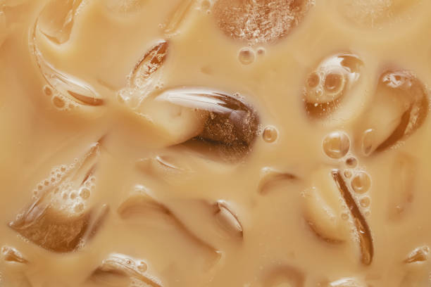 Coffee Iced Latte mit Milch Iced Latte Coffee mit Milch