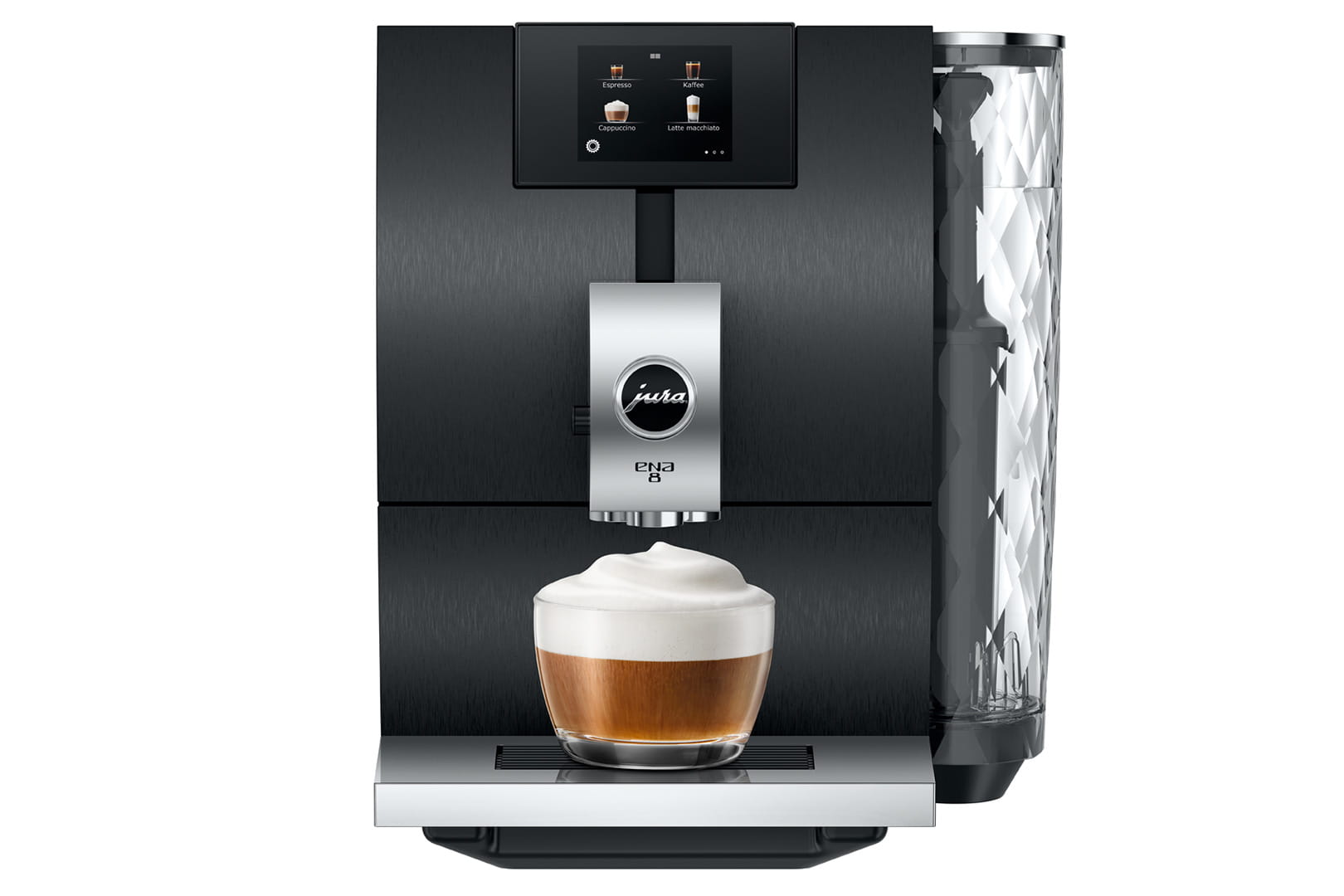 Jura - ENA 8 Aluminium Dark Inox 15597 (ECS) +Vorführgerät+