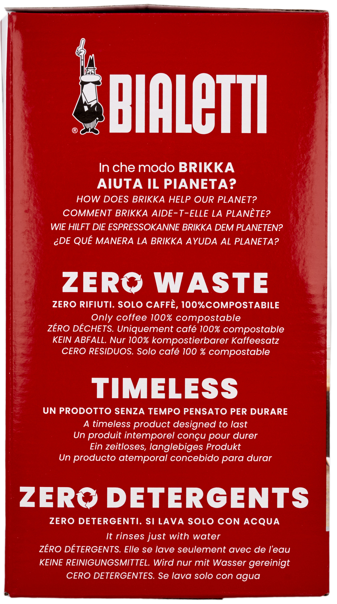 Bialetti - Brikka Elite 4 Ts Herdkännchen Bialetti - Brikka Elite 4 Ts Herdkännchen