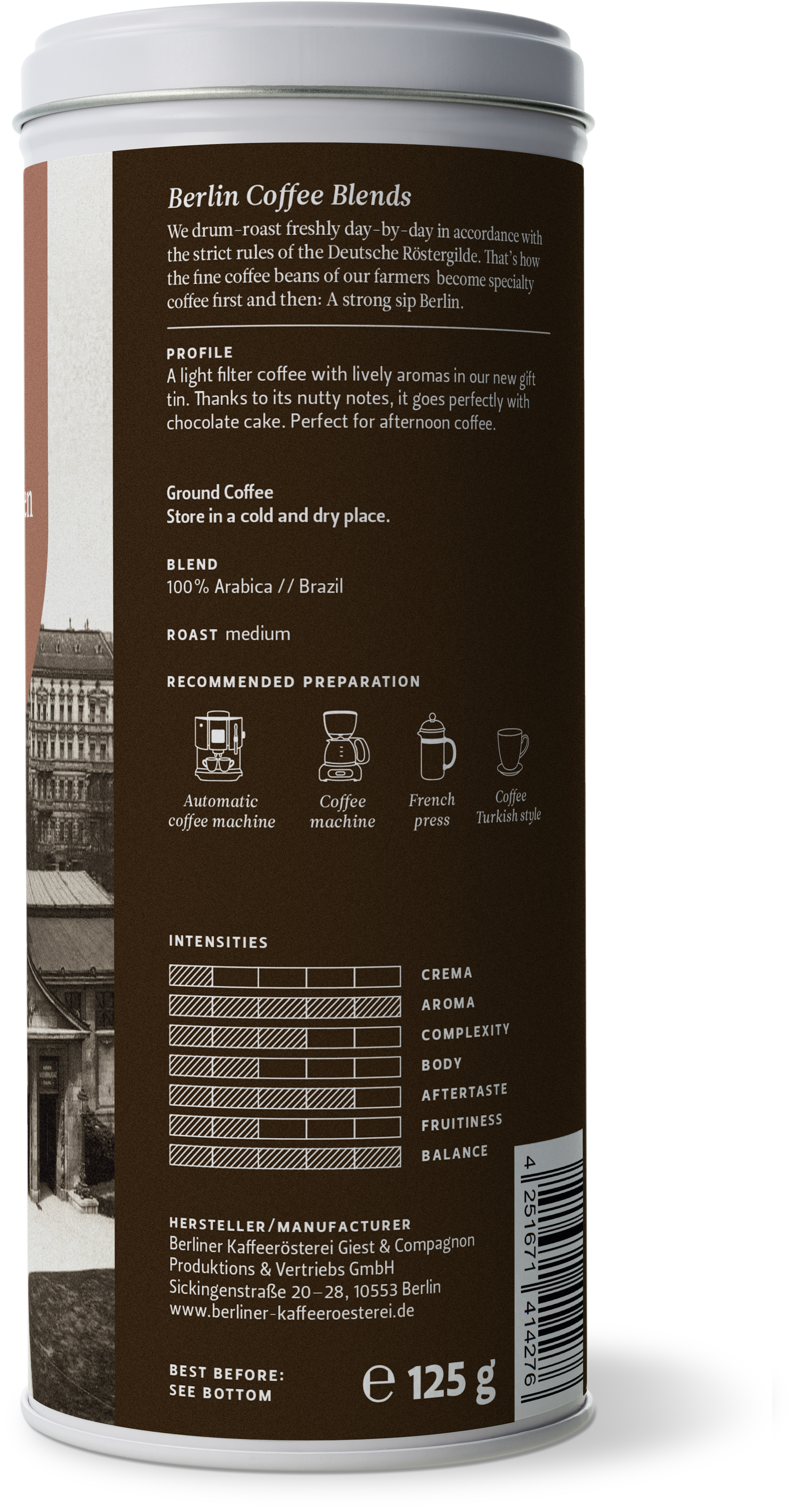 Berliner Kaffeekränzchen (gemahlen)