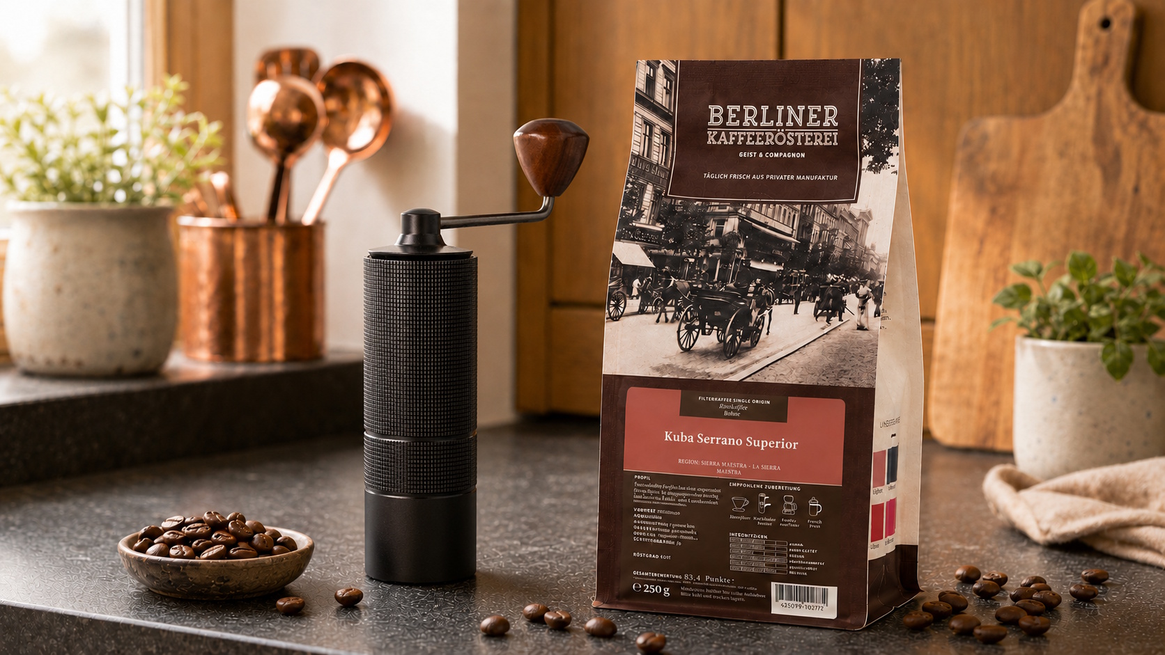 Kaffee des Monats Berliner Kaffeerösterei Kuba Serrano Superior