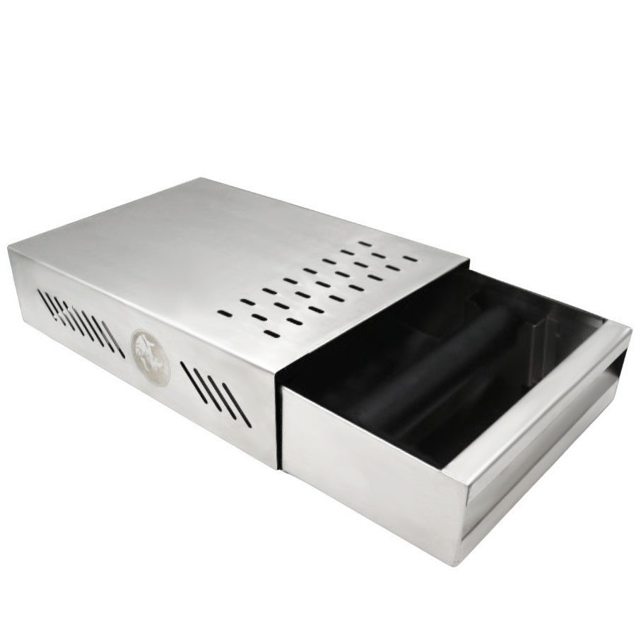 Rhino Coffee Gear - Kaffeesatzlade Knockbox Abschlagkasten Sudschublade inox (Edelstahl)