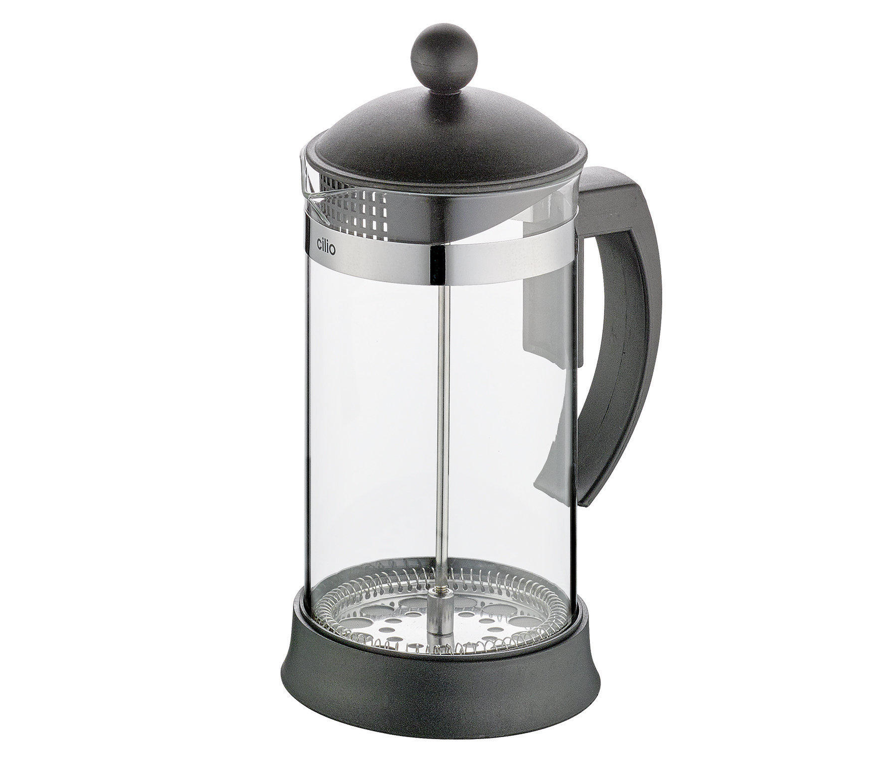 Cilio Schwarz - Kaffeebereiter Mariella 8 Tassen 1 L