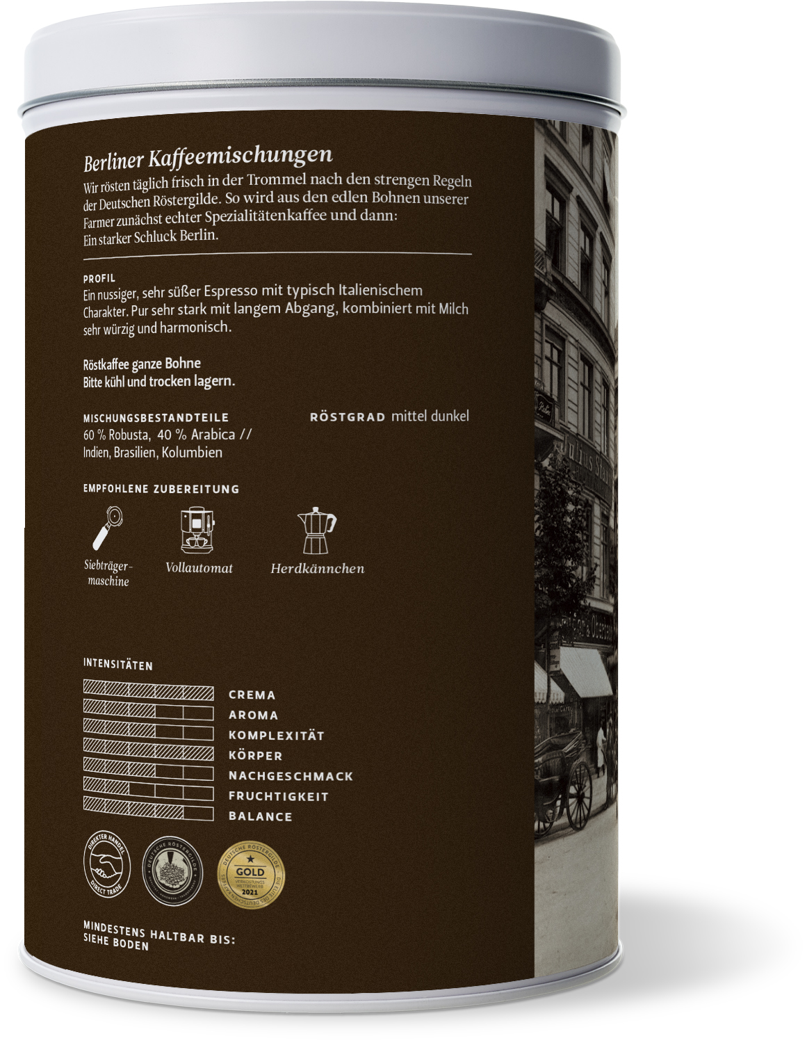 Florentiner Espresso (ganze Bohne) Florentiner Espresso (ganze Bohne)