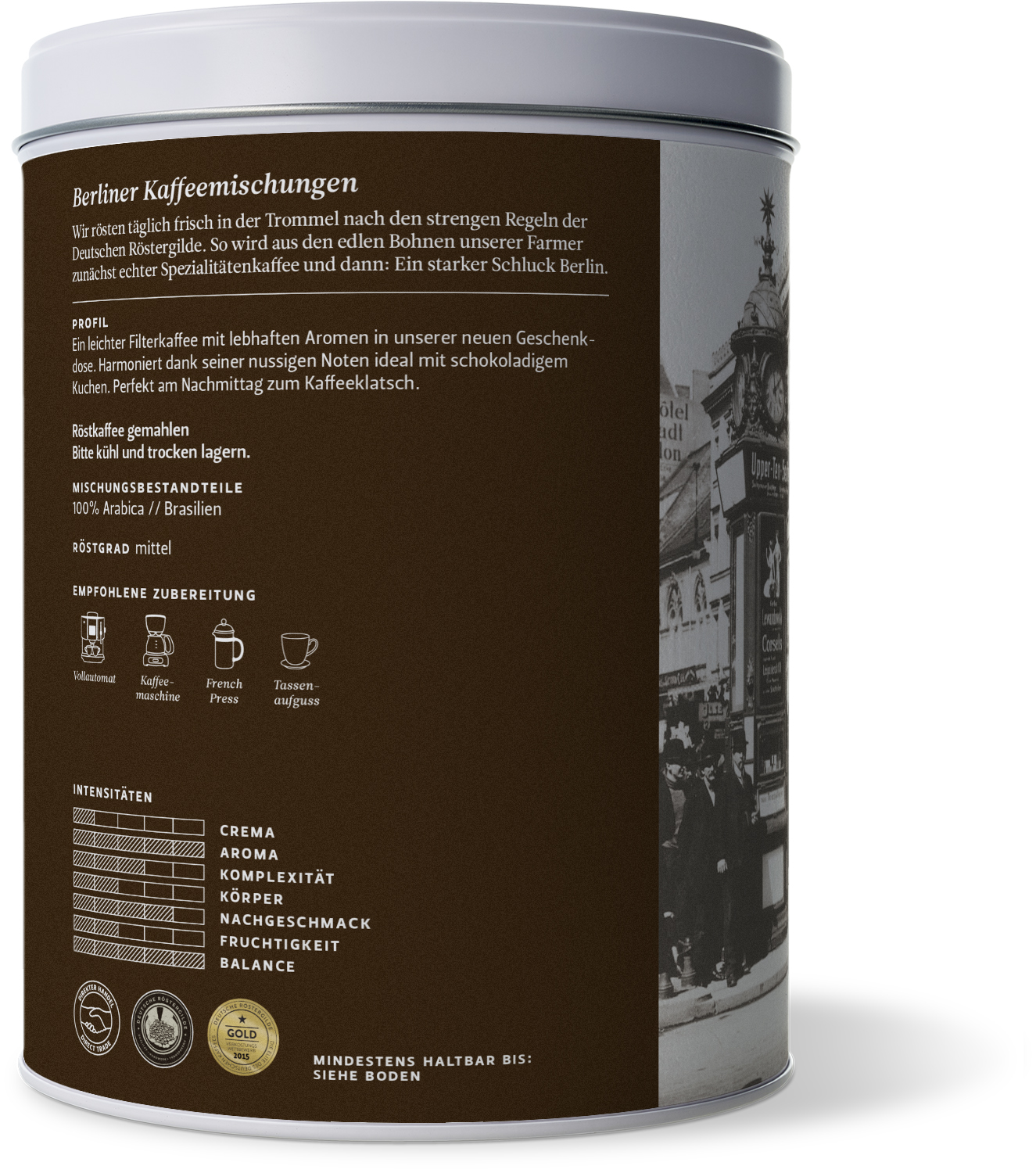 Berliner Kaffeekränzchen (gemahlen)