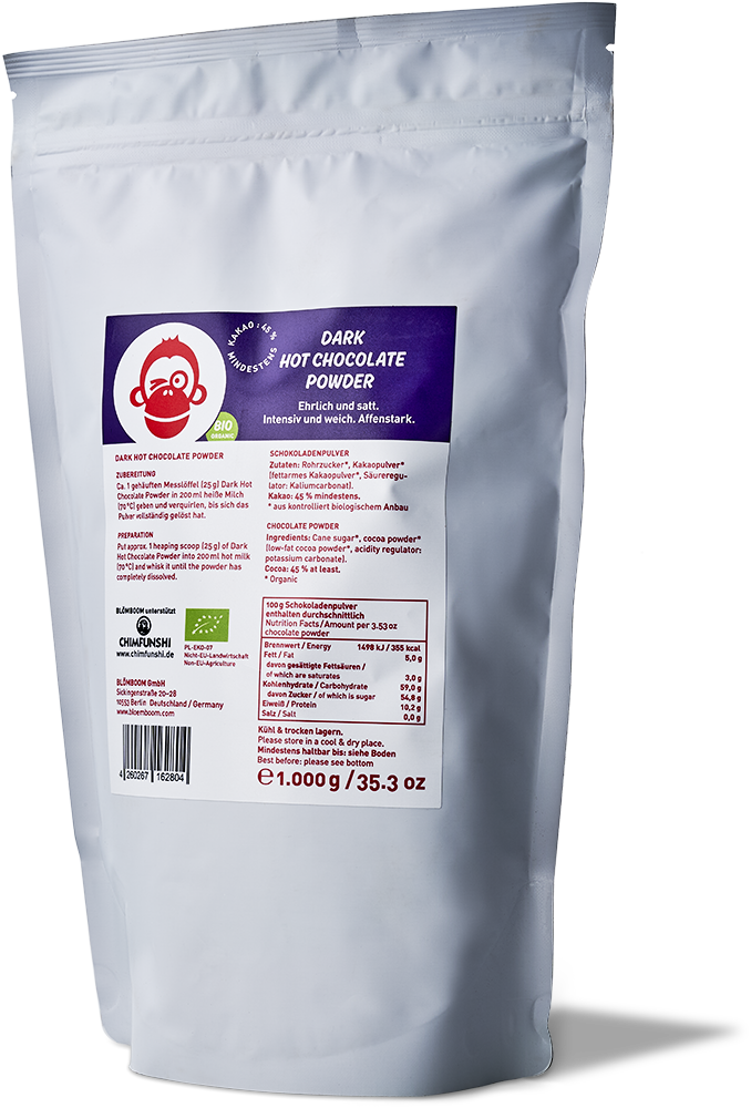 Blömboom - Dark Hot Chocolate Powder BIO Blömboom - Dark Hot Chocolate Powder BIO
