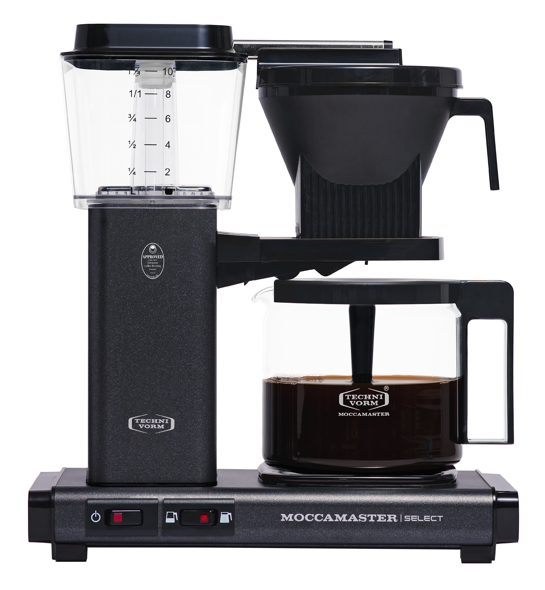 Moccamaster - Kaffeemaschine KBG Select 4-10 Tassen steingrau