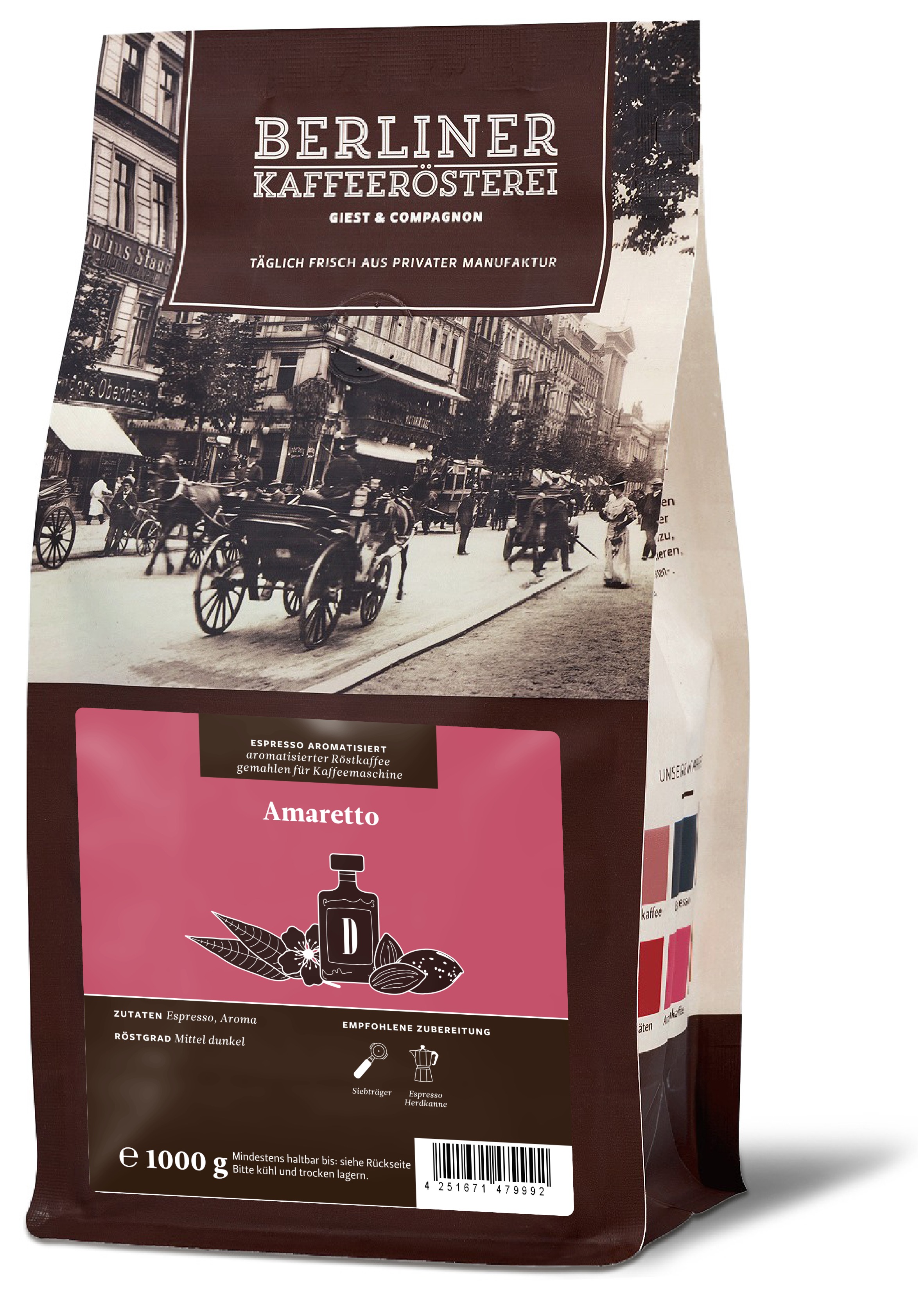 aromatisierter Espresso Amaretto