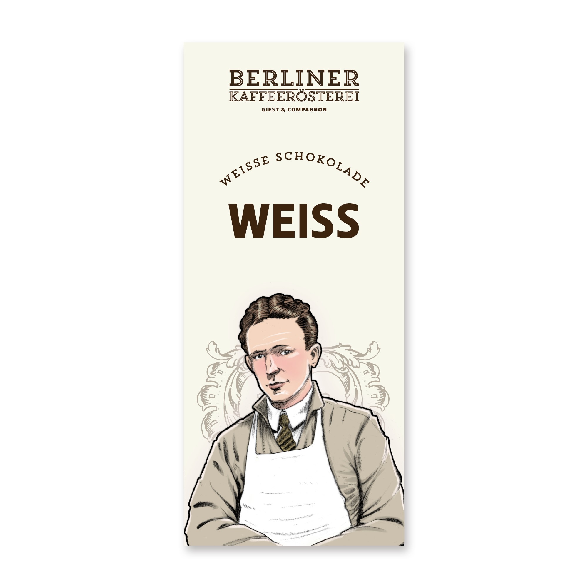 BKR - Tafel - ClassicLine "Weiss" 100 g BKR - Tafel - ClassicLine "Weiss" 100 g