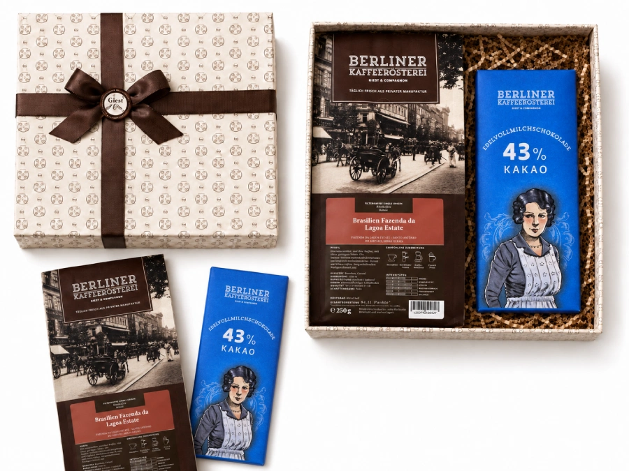 Süßer Wintergruß – Box S der Berliner Kaffeerösterei