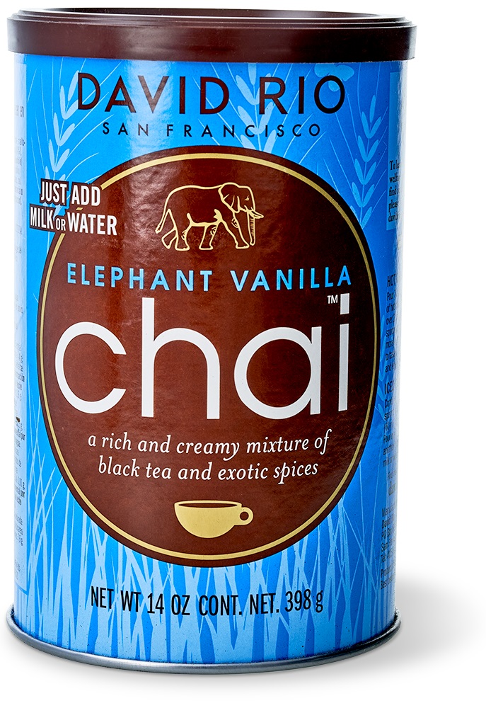 David Rio - Elephant Vanilla Chai - Dose (398 g) David Rio - Elephant Vanilla Chai - Dose (398 g)