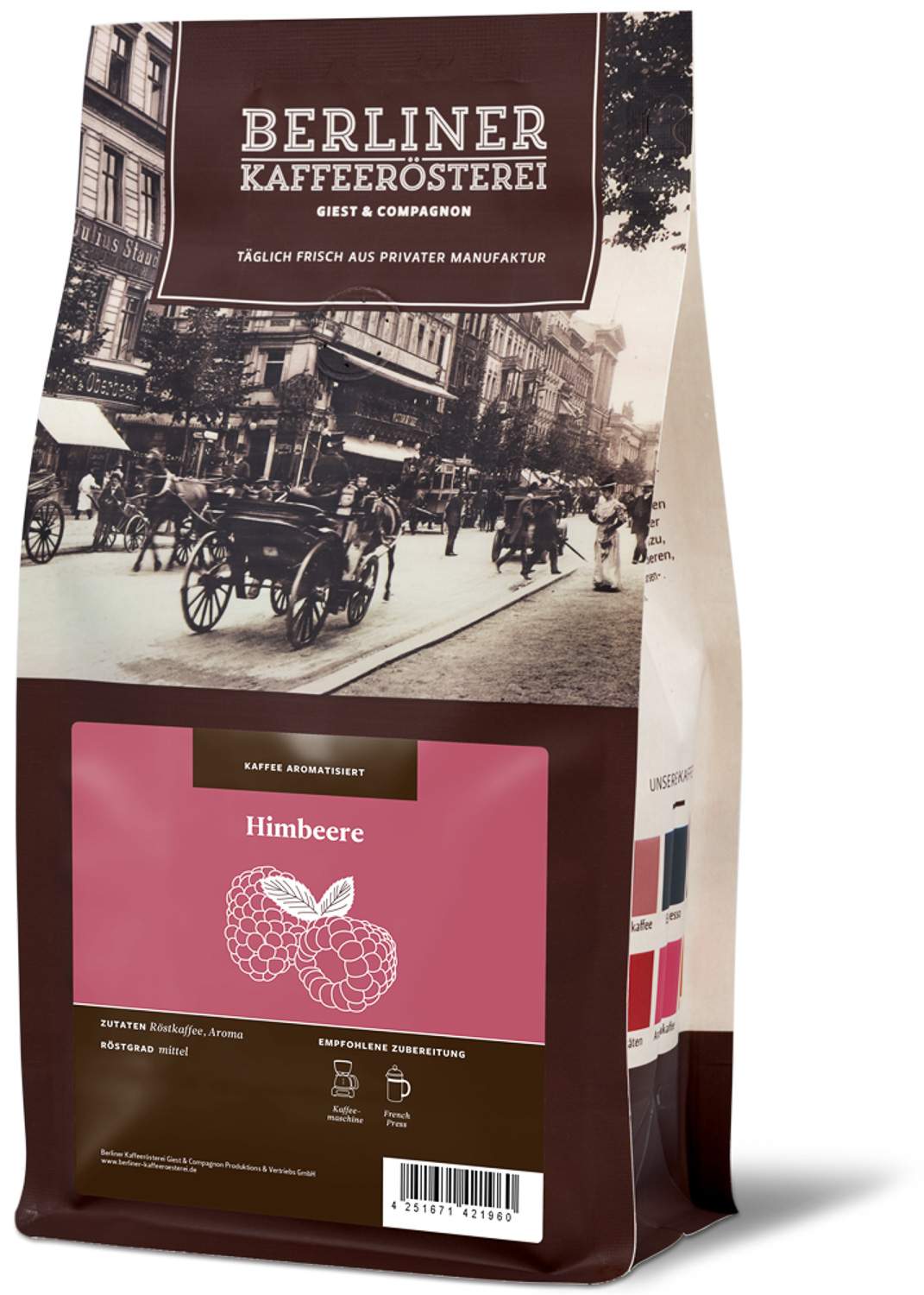 aromatisierter Kaffee Himbeere aromatisierter Kaffee Himbeere