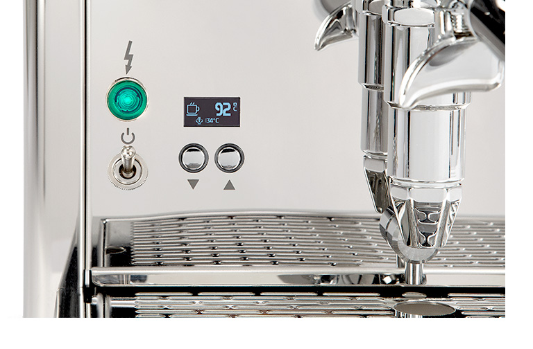ECM - Technika VI PID Edelstahl Dualboiler Rotationspumpe