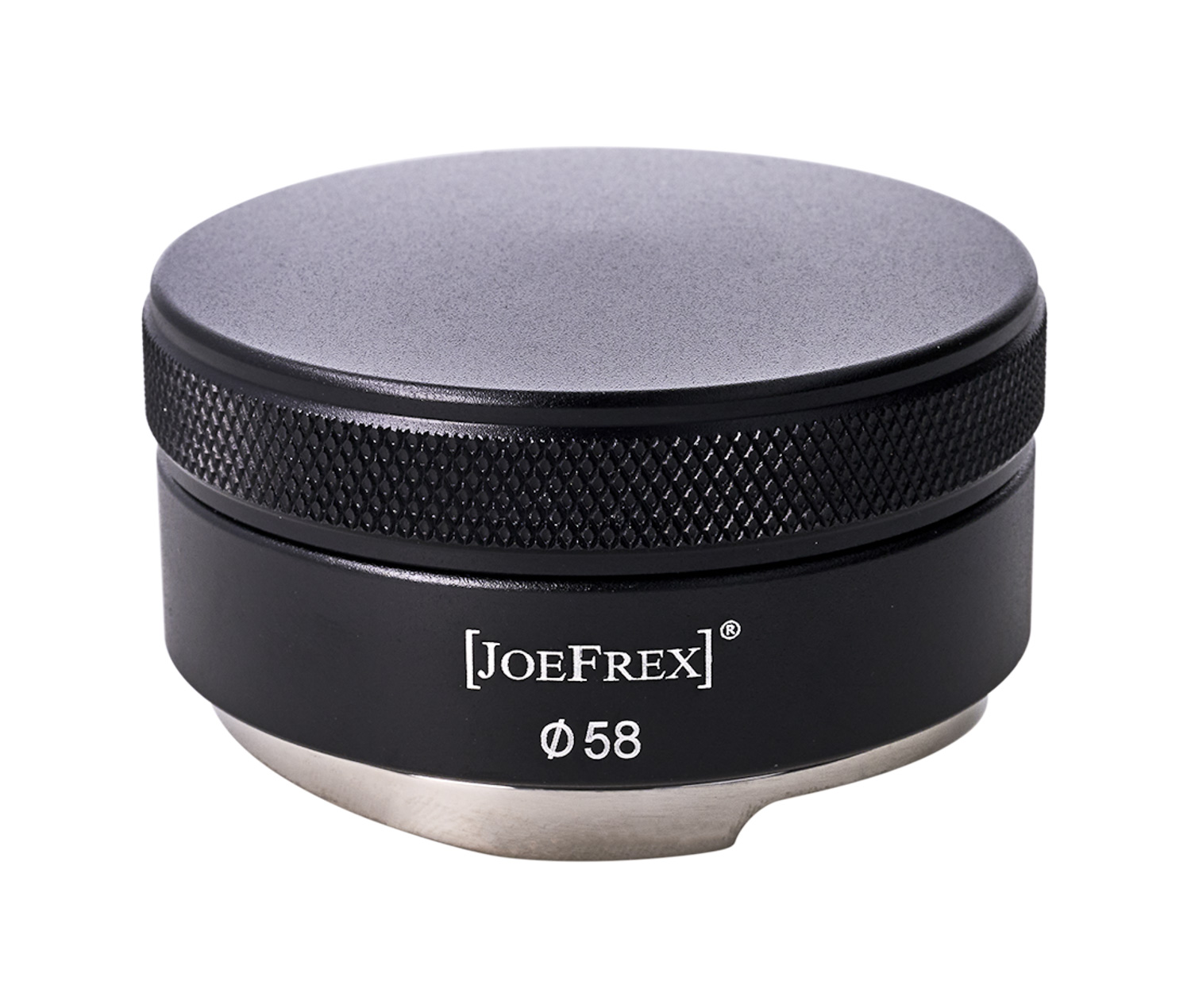 JoeFrex - Leveler 58 mm, schwarz, Edelstahl und Alu JoeFrex - Leveler 58 mm, schwarz, Edelstahl und Alu