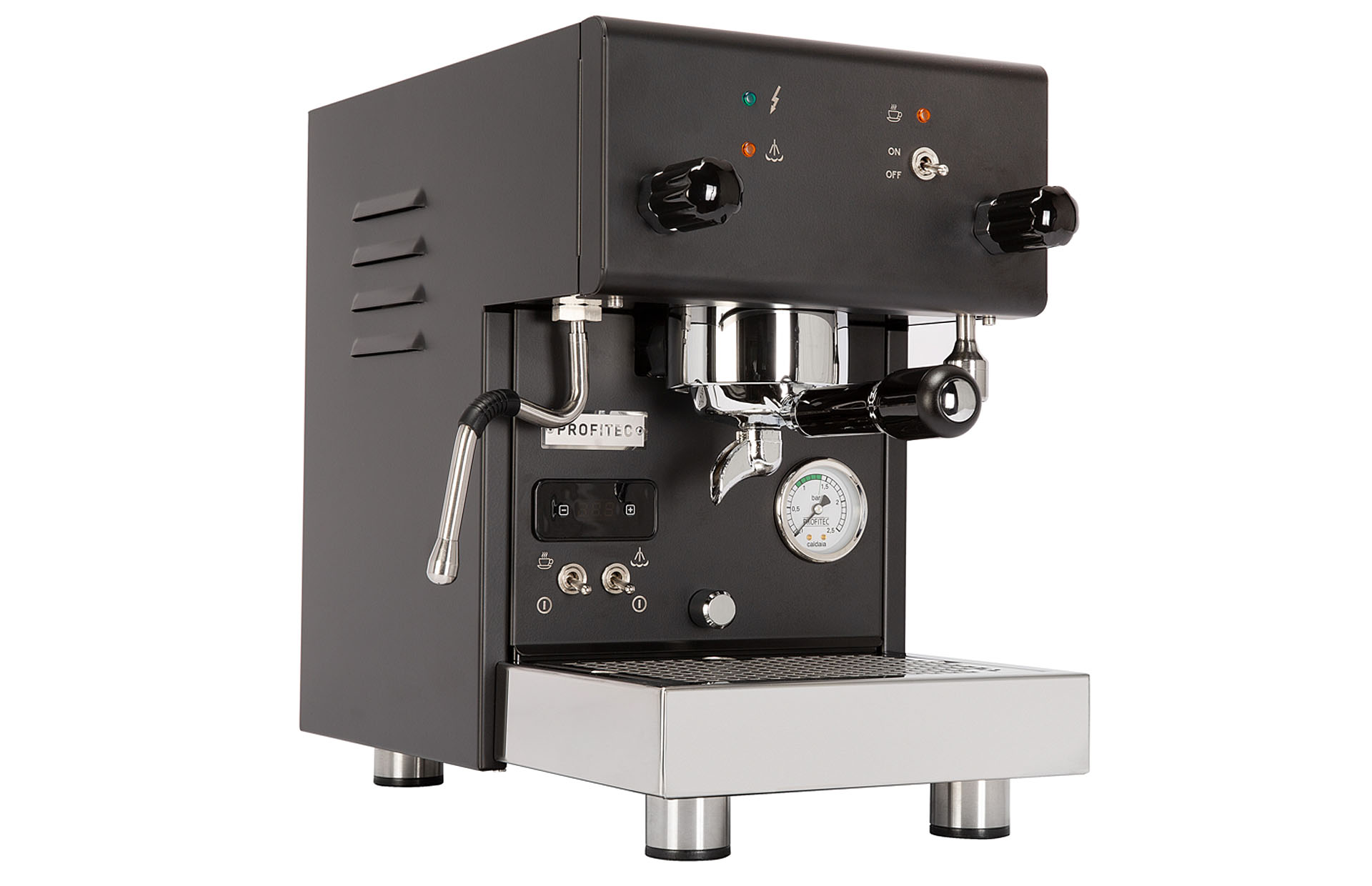 Profitec Pro 300 - Dualboiler Siebträger Espressomaschine PID schwarz