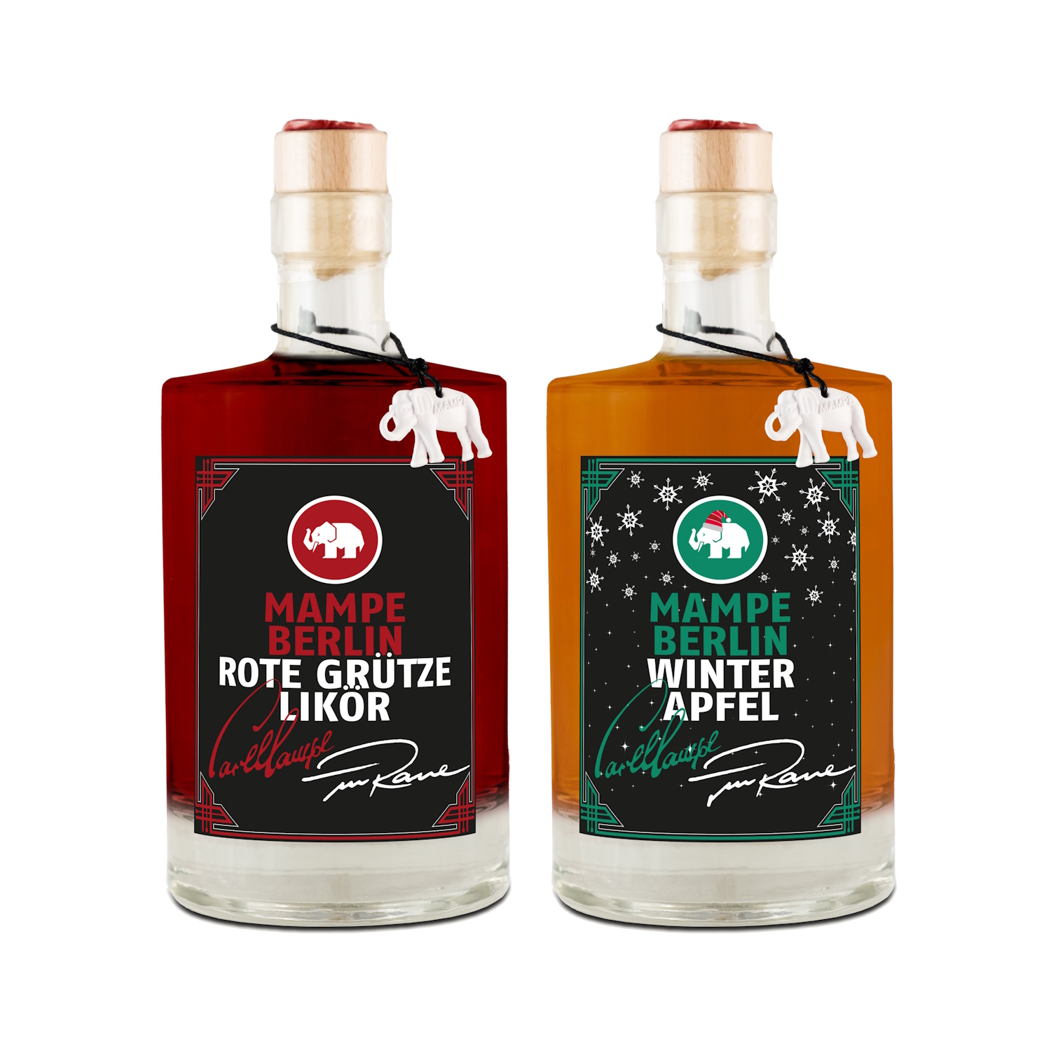 Mampe - Tim Raue Likör Set (2 x 500ml) *limitierte Auflage: 1.700 Flaschen insgesamt* Mampe - Tim Raue Likör Set (2 x 500ml) *limitierte Auflage: 1.700 Flaschen insgesamt*