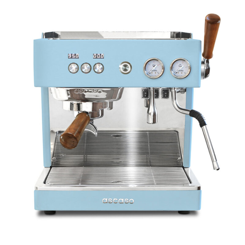 Ascaso - Baby T Zero Siebträger Espressomaschine 58mm PID hellblau +Vorführgerät+