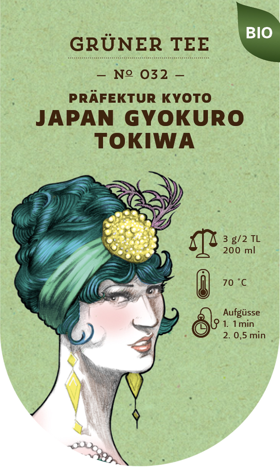 Japan Gyokuro Tokiwa BIO №032