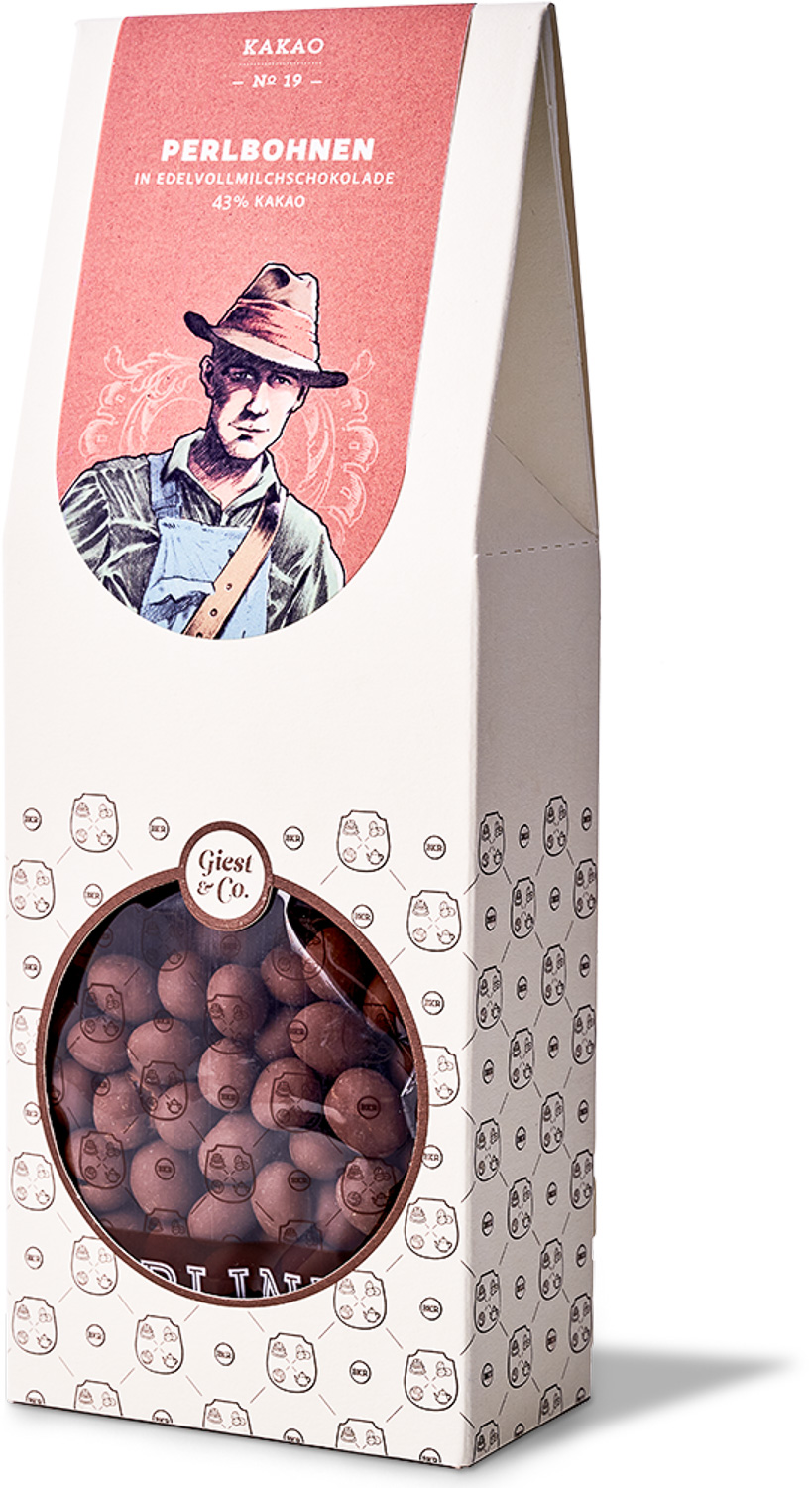 Kaffeebohnen | Perlbohnen - Edelvollmilch - Nr. 19 Kaffeebohnen | Perlbohnen - Edelvollmilch - Nr. 19