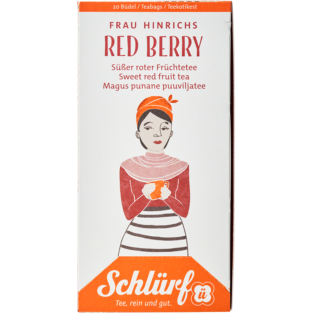 Schlürf - Büdel - Frau Hinrichs Red Berry BIO Schlürf - Büdel - Frau Hinrichs Red Berry BIO