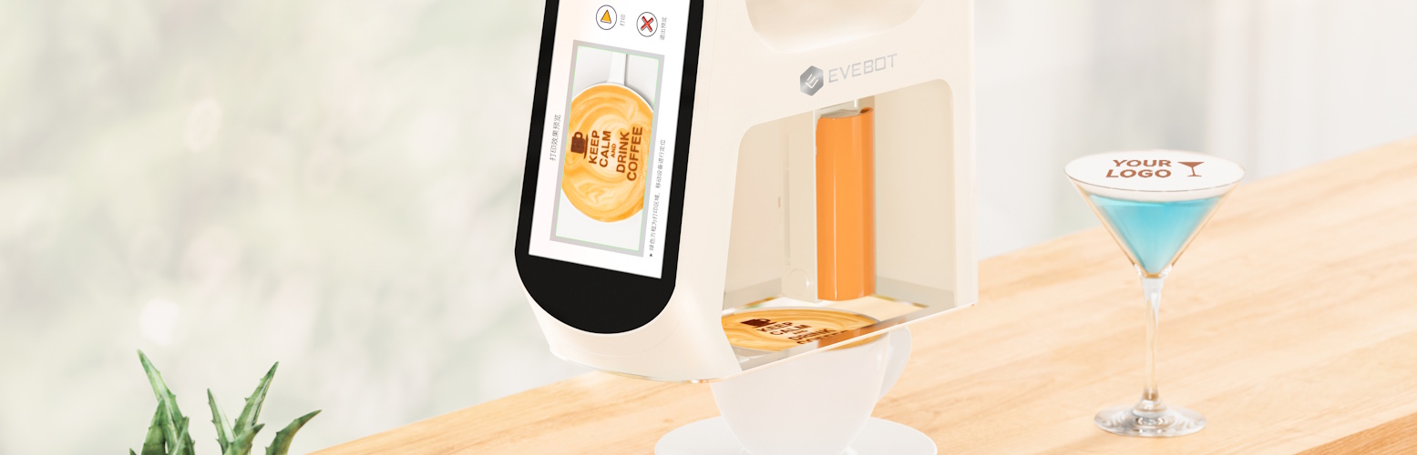 Evebot Milchschaum Printer - Hintergrund