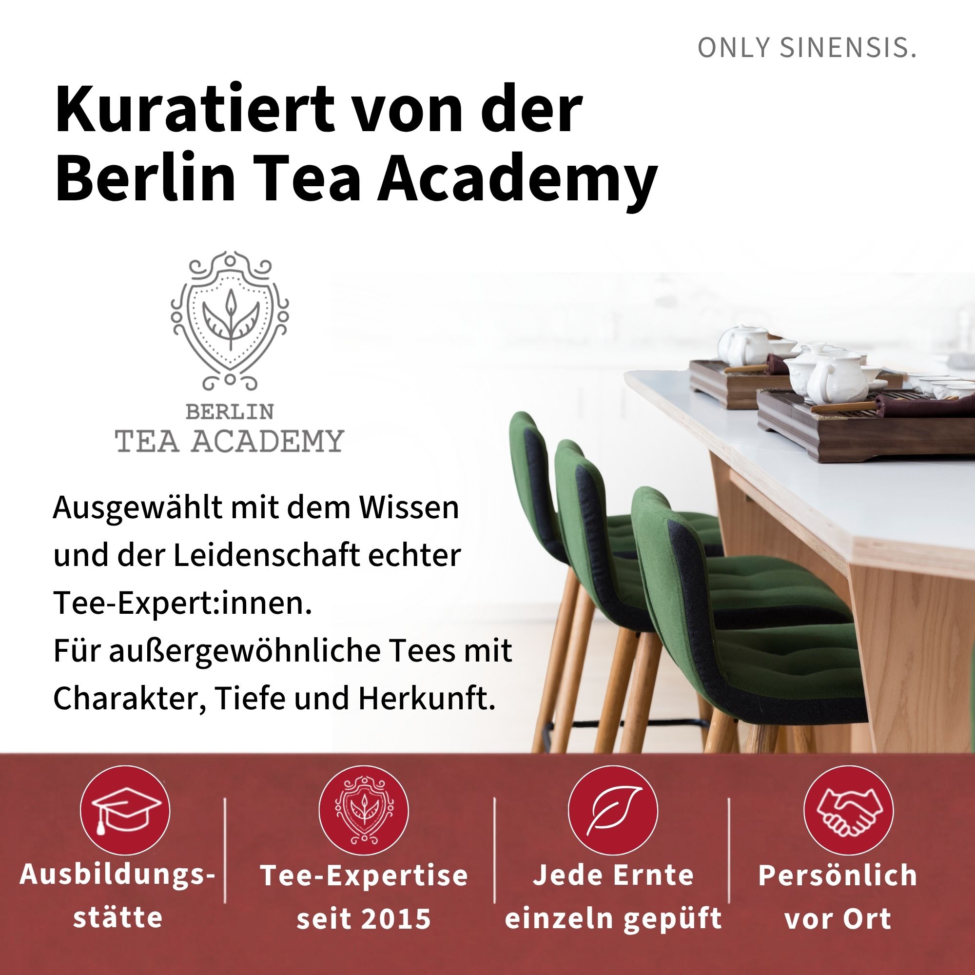 Schwarzer Tee Grand Cru Black Tea - Berlin Tea Academy Only Sinensis