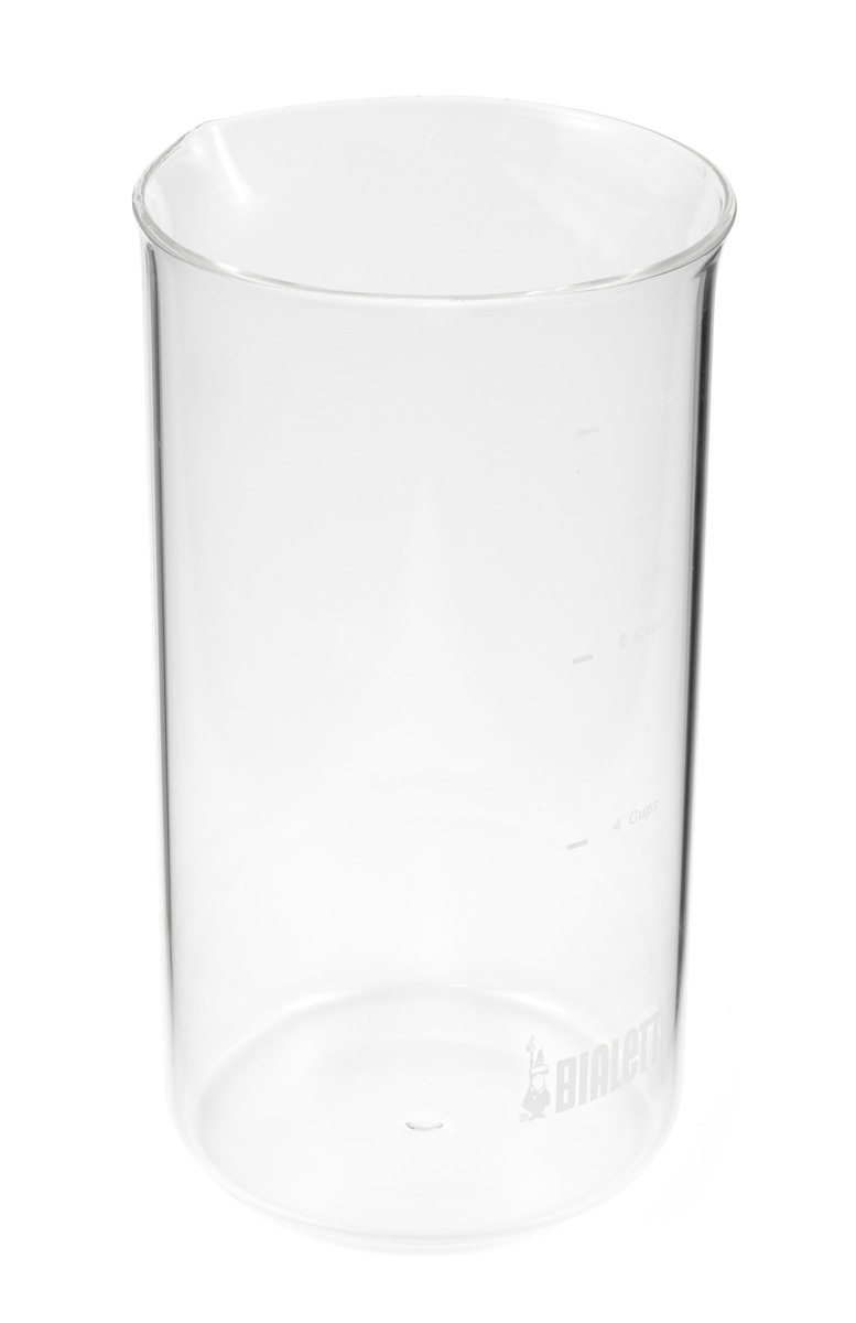 Bialetti - Ersatzglas Kaffeebereiter French Press Stempelpresskanne 0,35 L