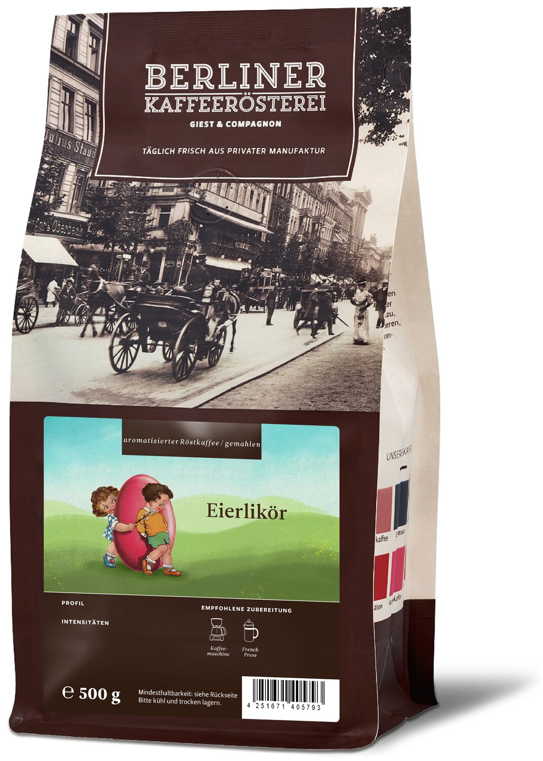 aromatisierter Kaffee Eierlikör