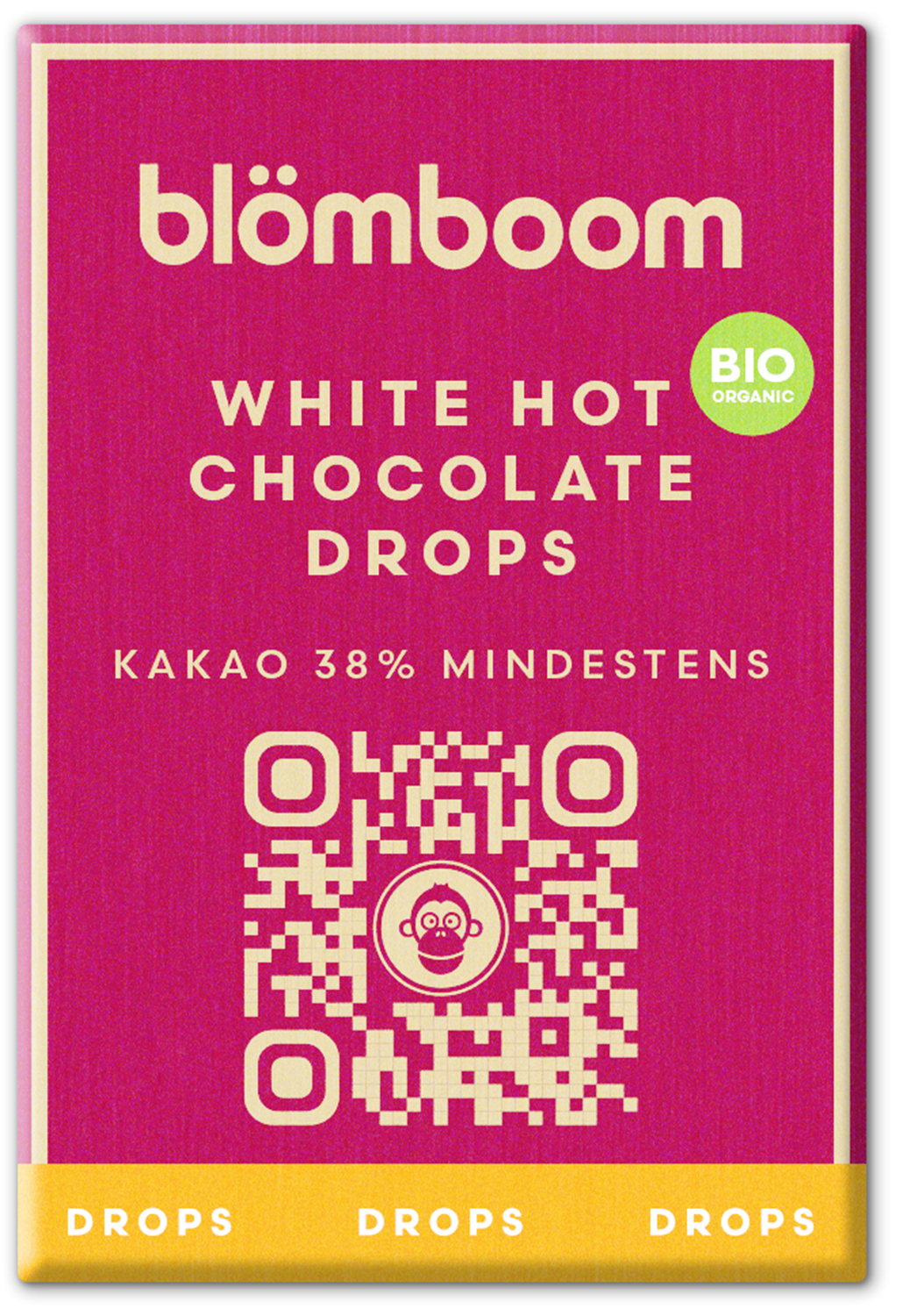 Blömboom - Magnet für Leerdose - White Hot Chocolate Drops