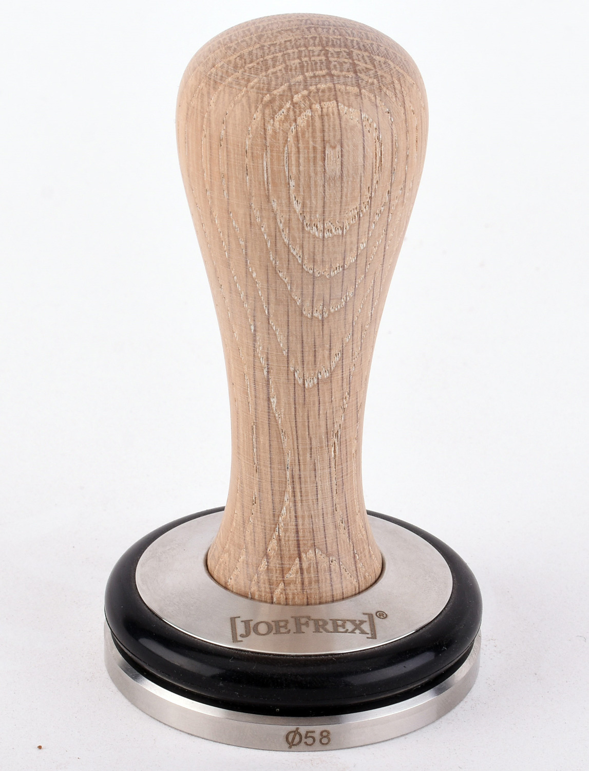 JoeFrex - Handle Elegance Oak White, Tamper Griff, ohne Unterteil