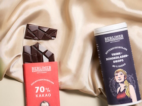 Berliner Kaffeerösterei  homemade Edelschokolade Manufaktur - Hintergrund