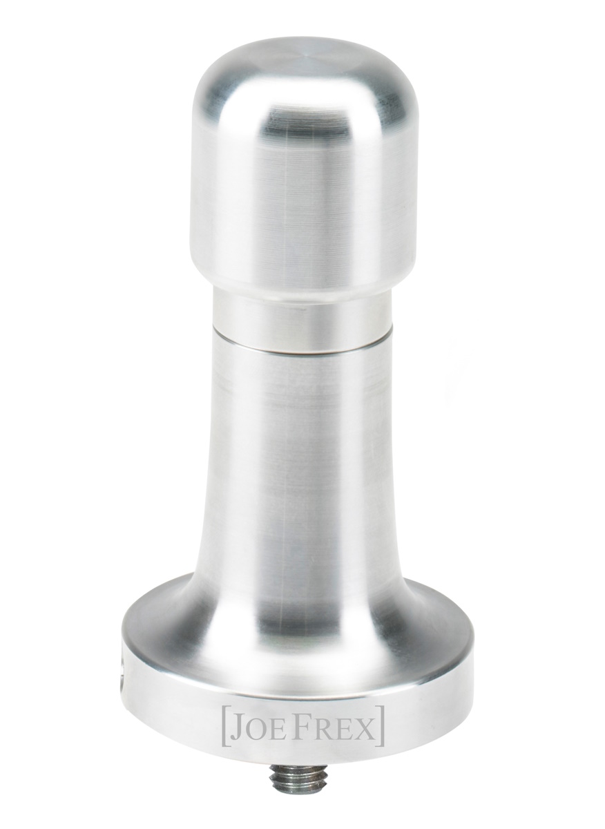 JoeFrex - druckregulierender Tamper Griff, silber, ohne Unterteil JoeFrex - druckregulierender Tamper Griff, silber, ohne Unterteil