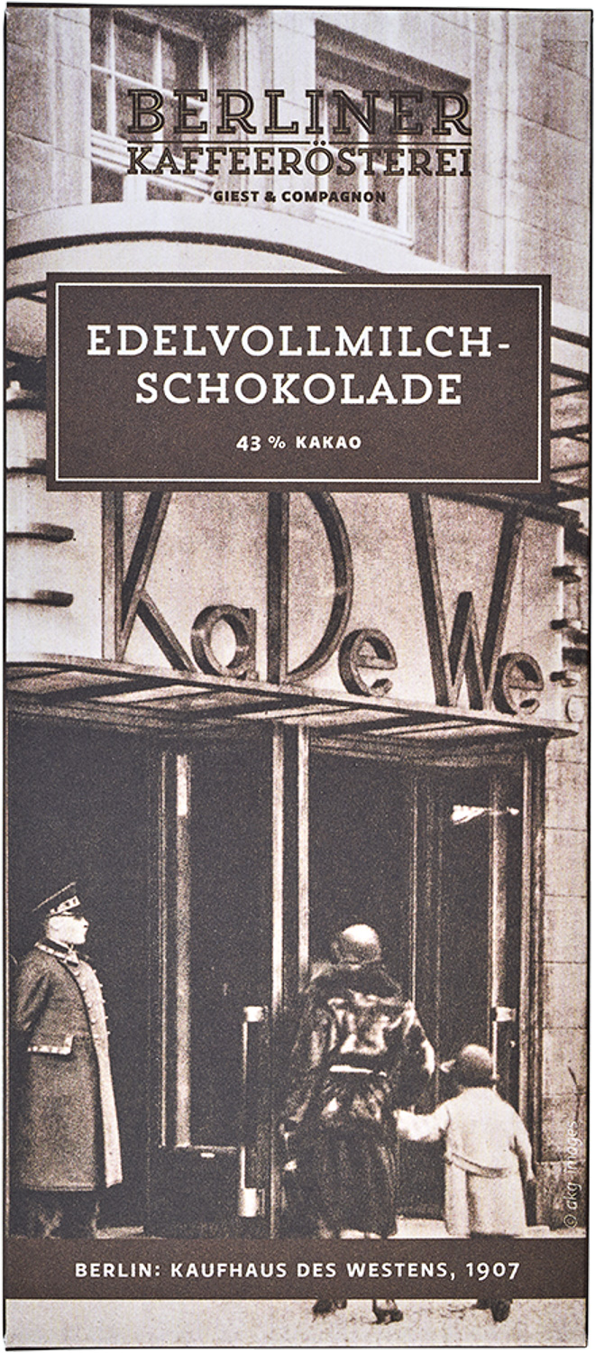 Nostalgietafel - Kaufhaus des Westens KaDeWe Nostalgietafel - Kaufhaus des Westens KaDeWe