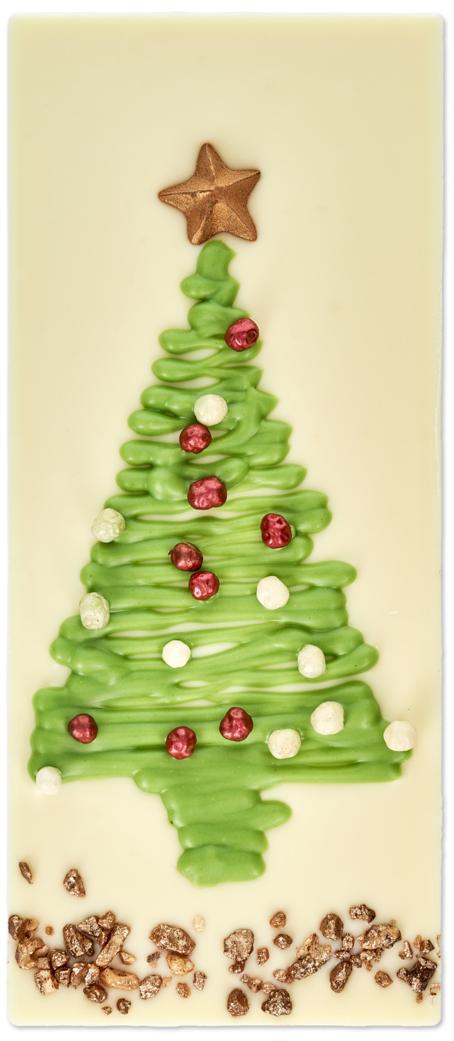 BKR Tafel - Nr. 89 - Tannenbaum - weiss