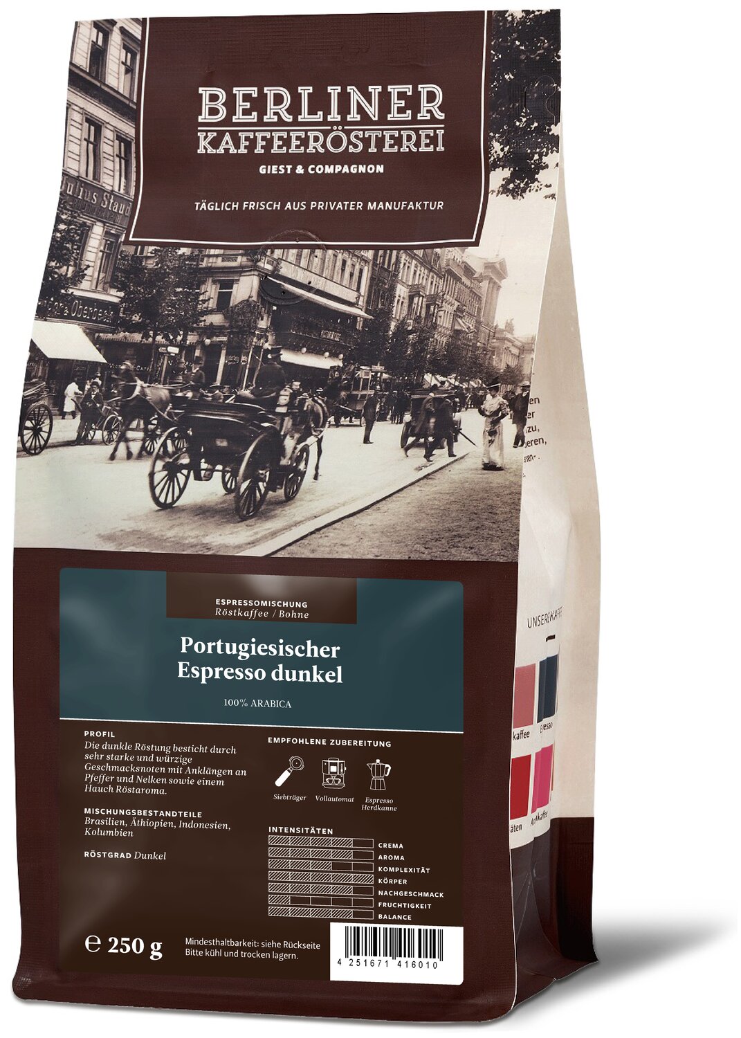 Portugiesischer Espresso dunkel Portugiesischer Espresso dunkel