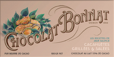 Bonnat - Cacahuètes Grillées & Salées Bonnat - Cacahuètes Grillées & Salées