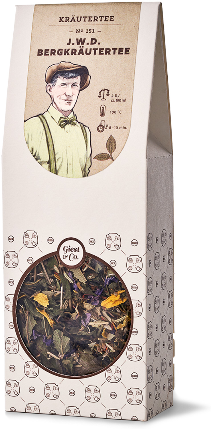 J.W.D. Bergkräutertee №151 J.W.D. Bergkräutertee №151