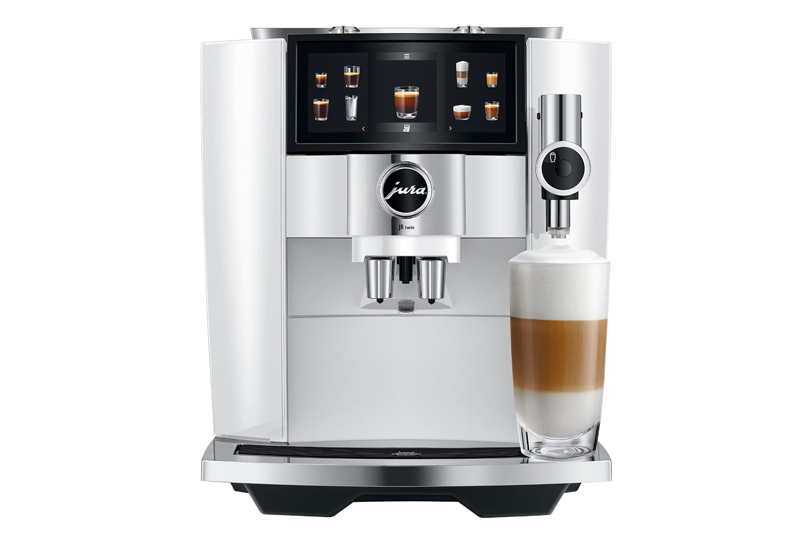 Jura - J8 twin - Diamond White 15594 (EA) +Neugerät+
