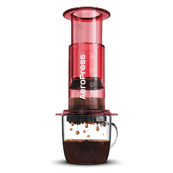 AeroPress® - Clear Coffee Press inkl. 100 Filter in 7 Farben