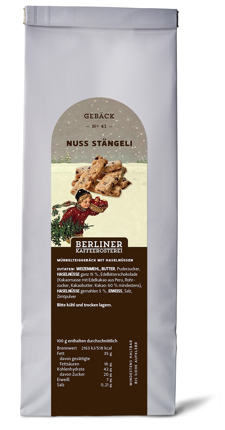 Gebäck - Nuss Stängeli - Nr. 41 Gebäck - Nuss Stängeli - Nr. 41