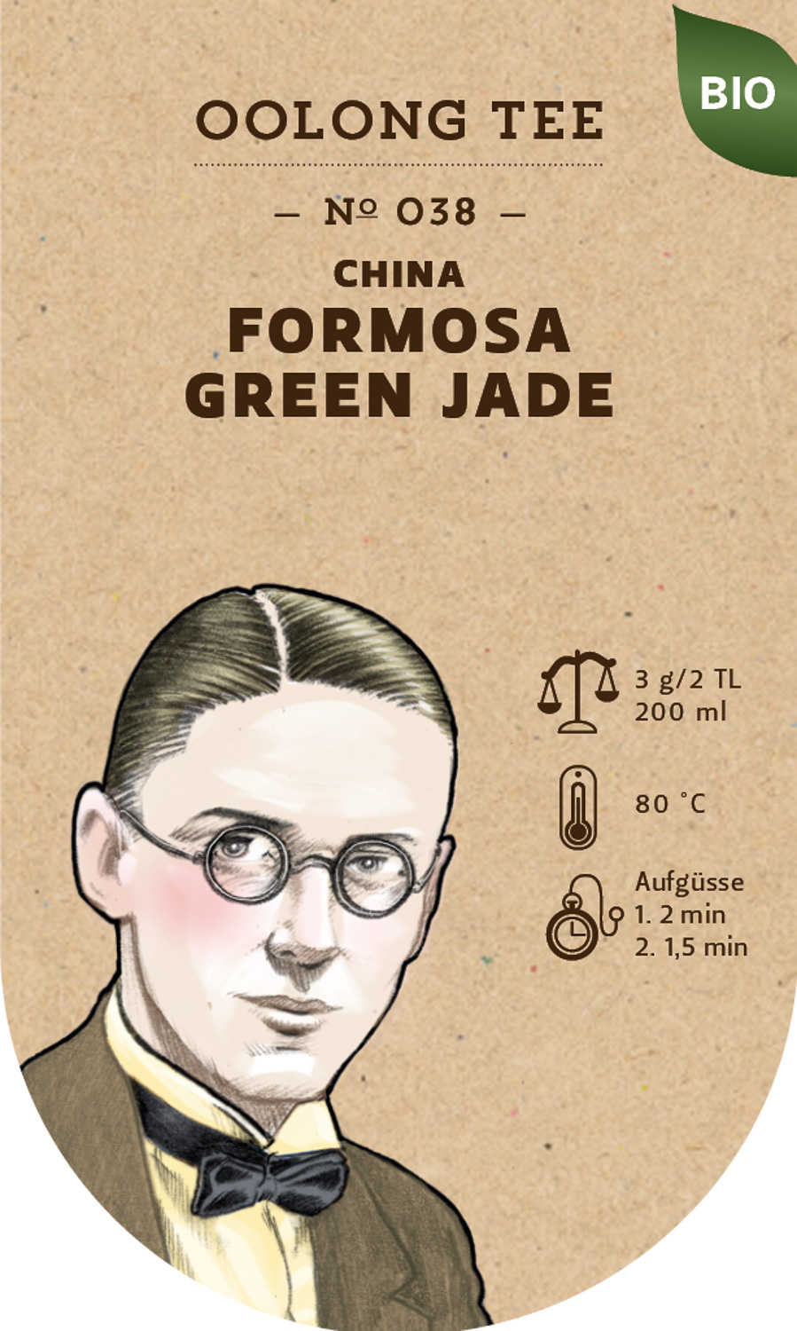 Formosa Green Jade Oolong BIO №038