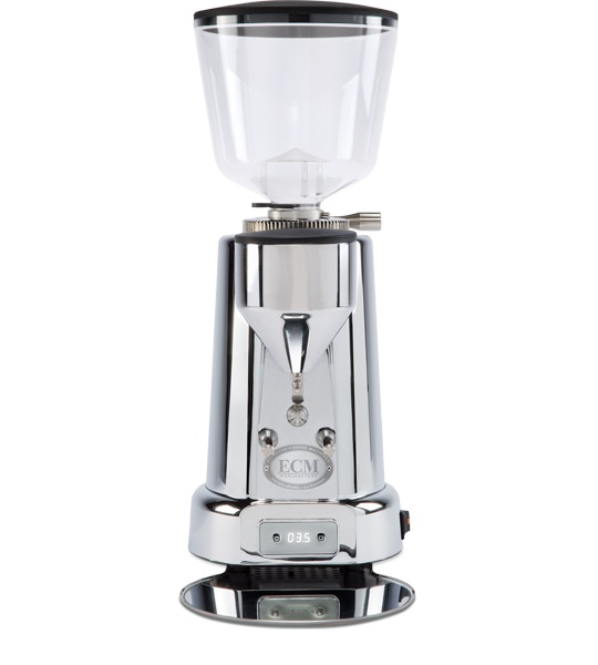 ECM - Mühle V-Titan 64 Edelstahl Timerfunktion