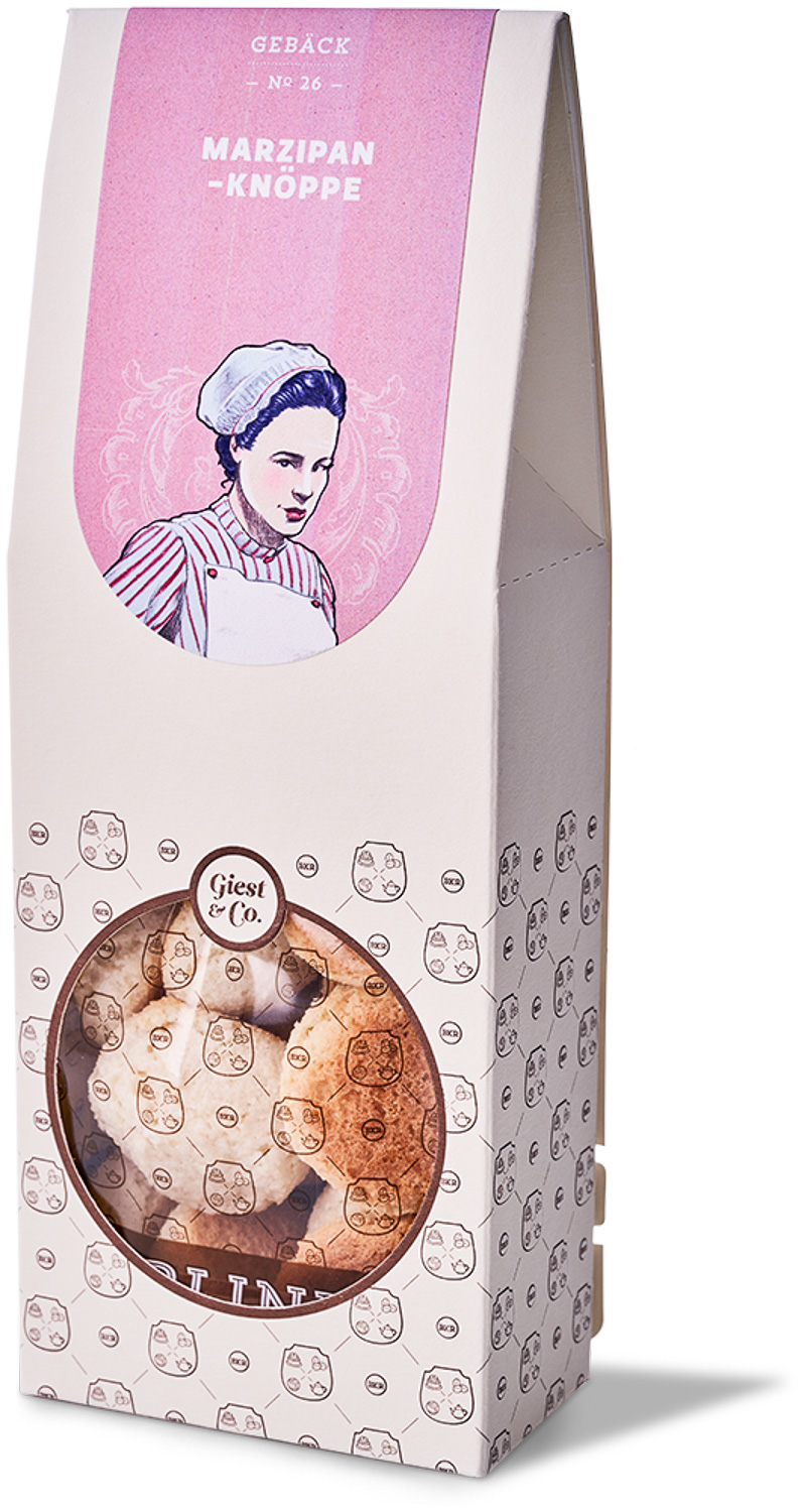 Gebäck - Marzipan-Knöppe - Nr. 26 Gebäck - Marzipan-Knöppe - Nr. 26