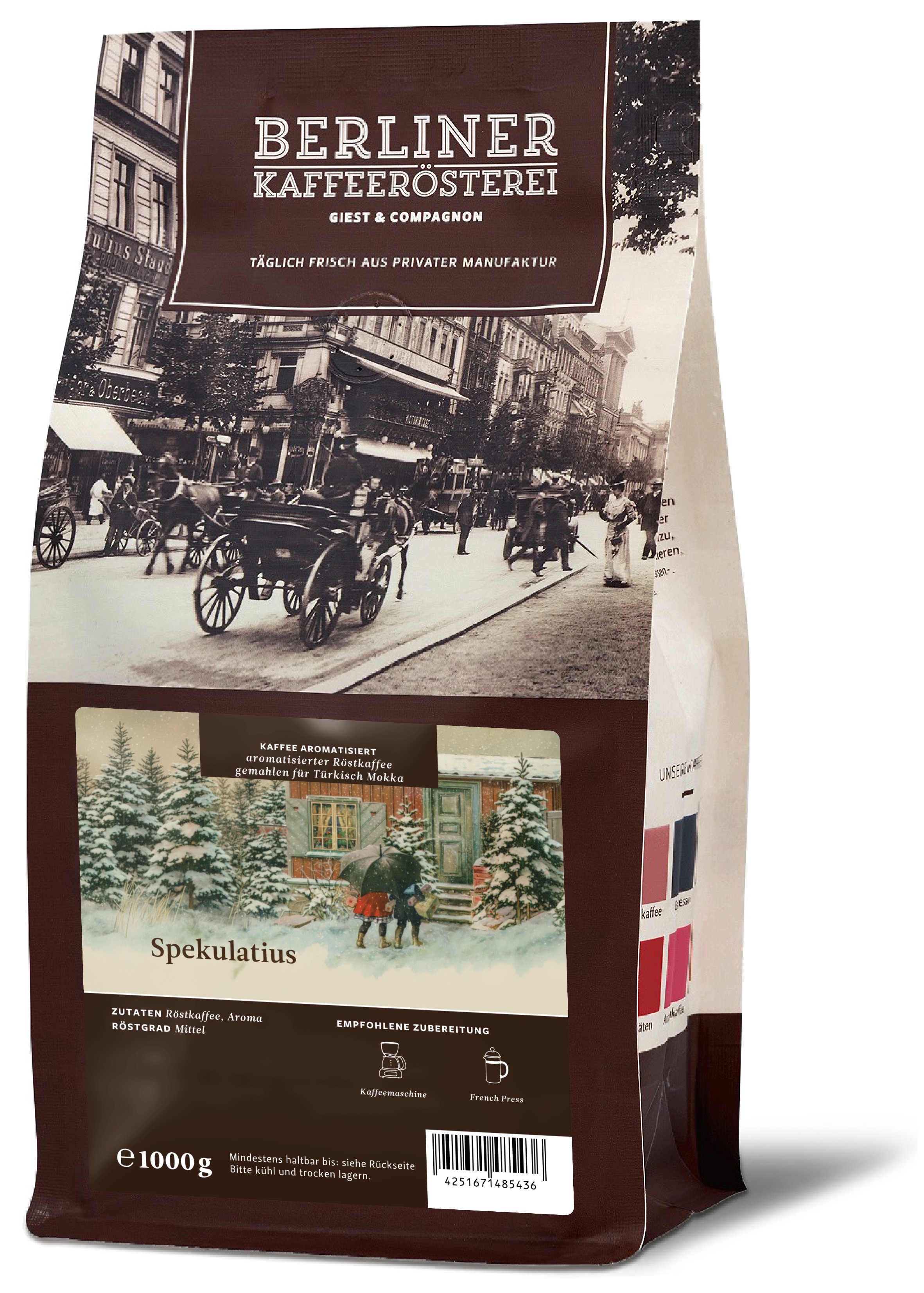 aromatisierter Kaffee Spekulatius