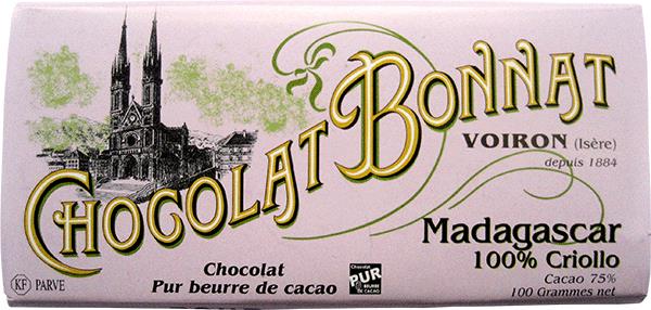 Bonnat - Madagascar 100% Criollo Bonnat - Madagascar 100% Criollo