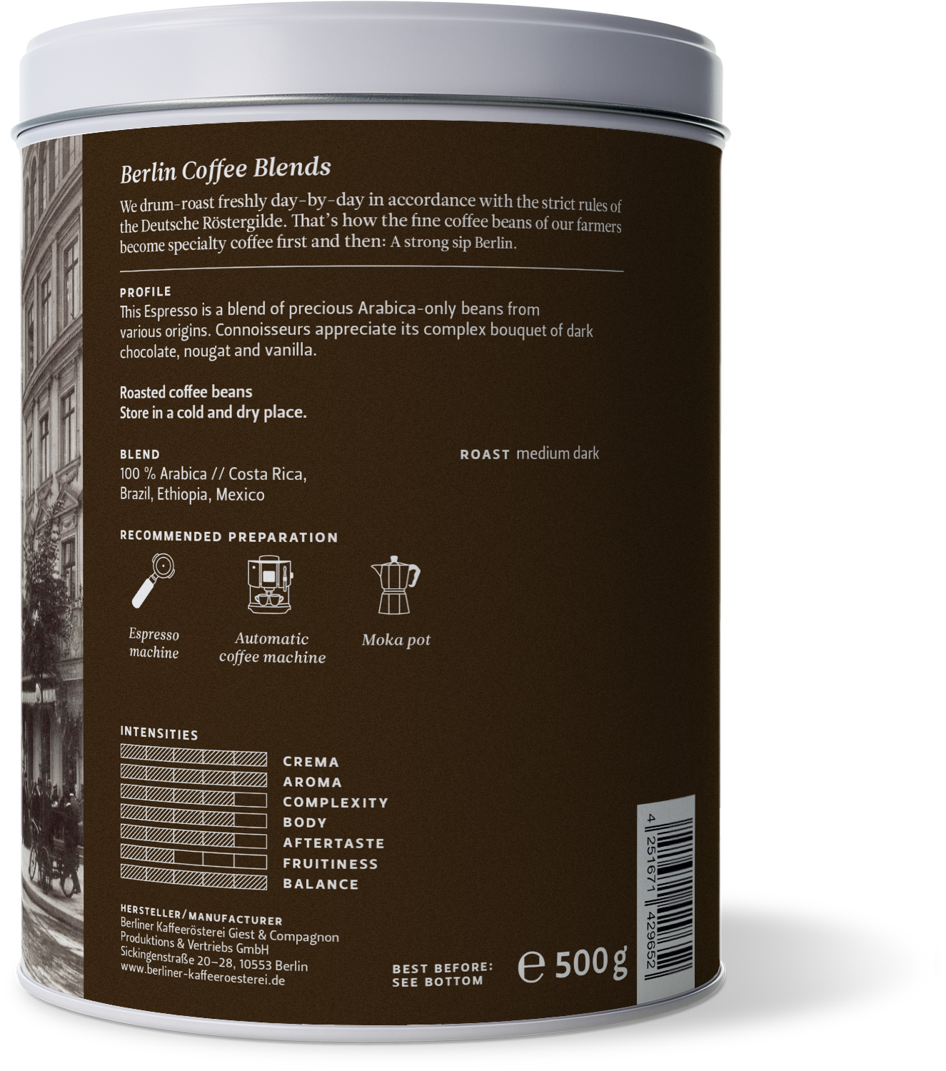 Fancy Supremo Espresso (ganze Bohne)