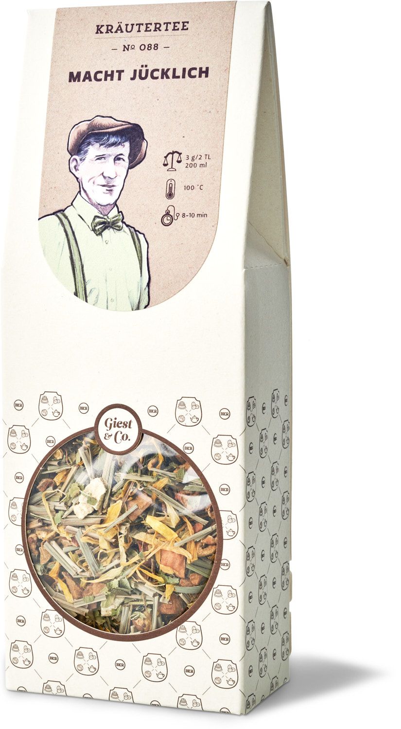 Teeset "Special-Tea" Carl Henkel GoGo Teekanne (1l) mit Tee nach Wahl im Schmuckkarton