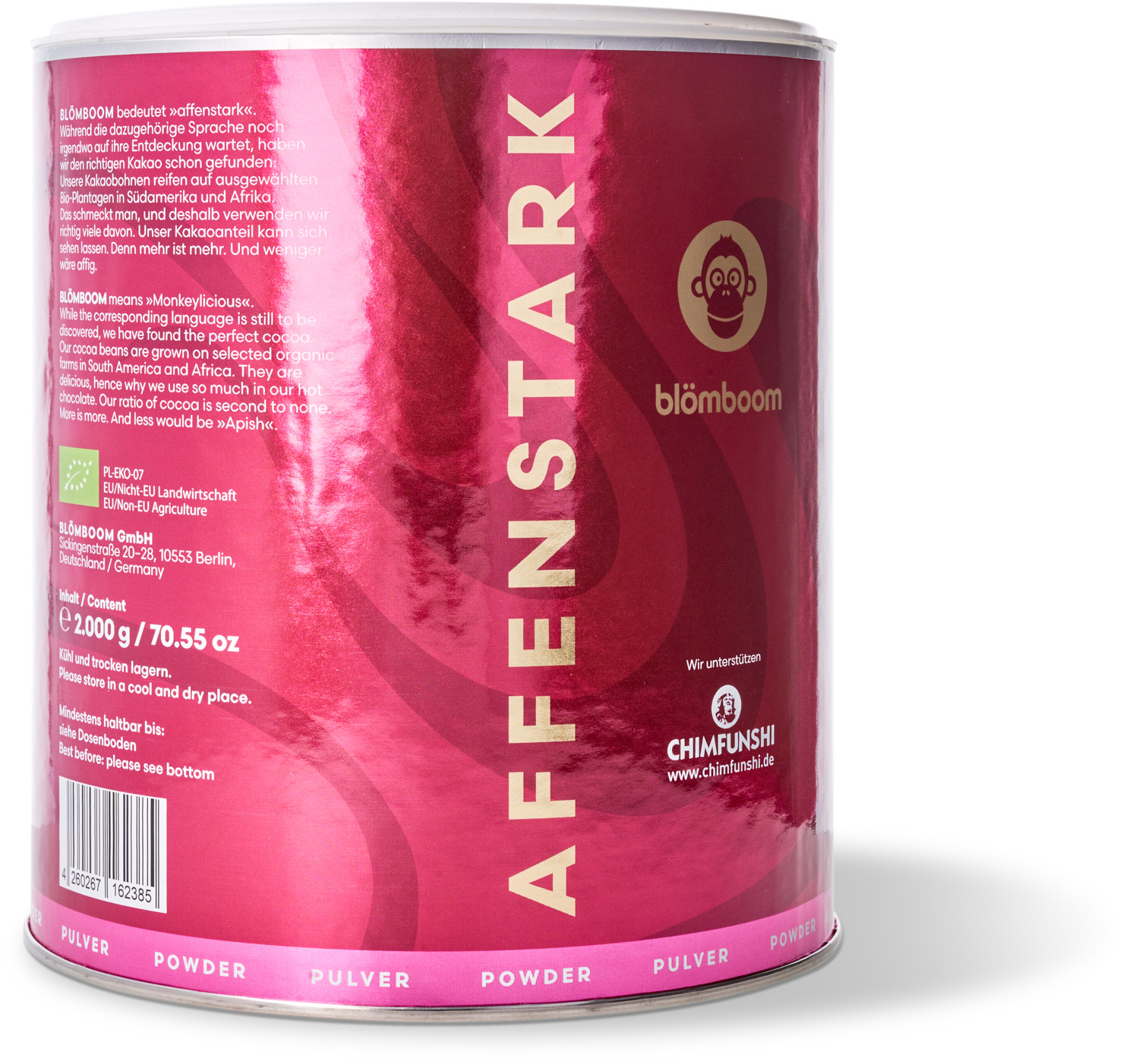 Blömboom - Milk Hot Chocolate Powder BIO