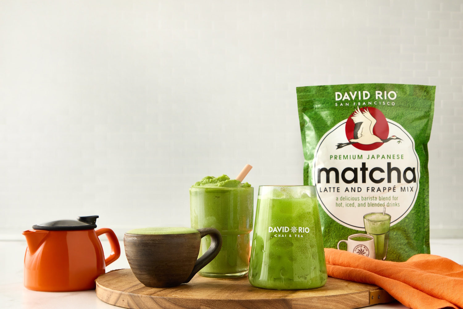 David Rio - großer Beutel - Frappé Matcha (1361 g)